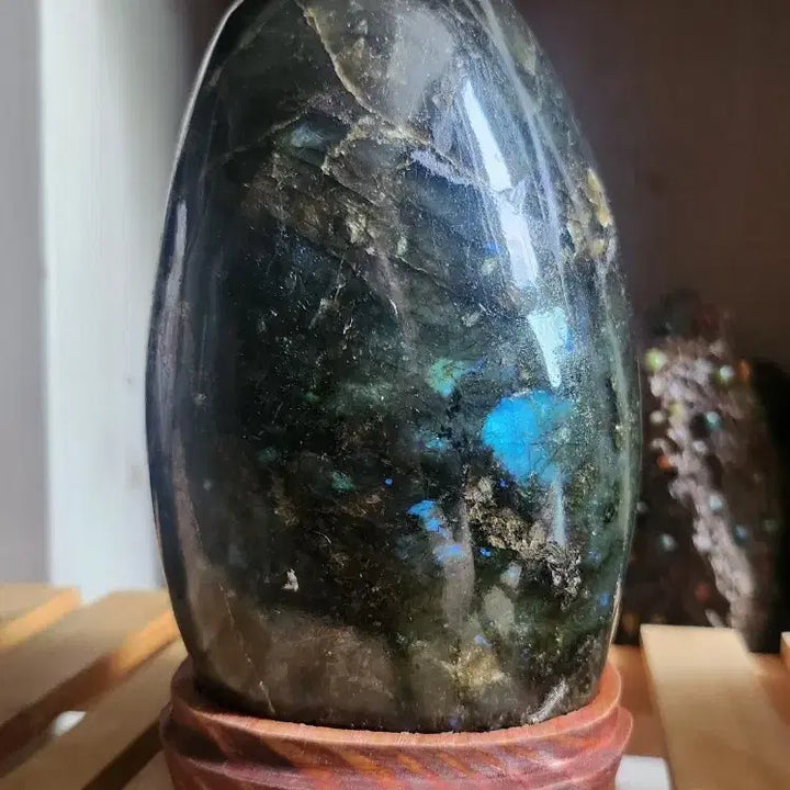 [BUNJANG] Large Labradorite Rough Stone / 대형 래브라도라이트(조회장석) 원석 광물 수석