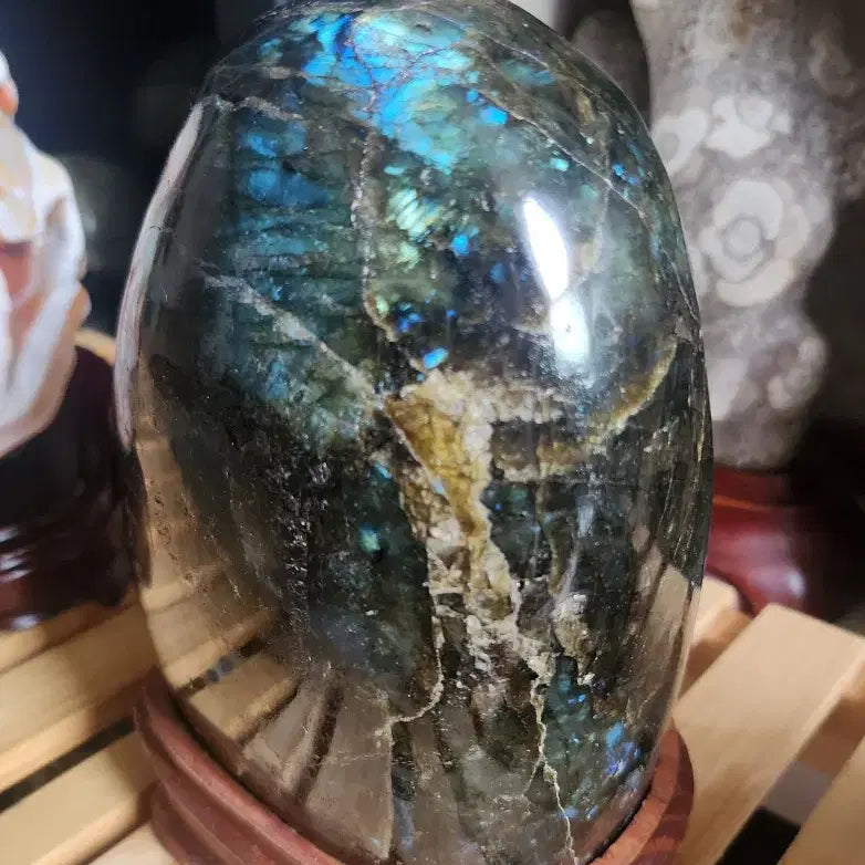 [BUNJANG] Large Labradorite Rough Stone / 대형 래브라도라이트(조회장석) 원석 광물 수석