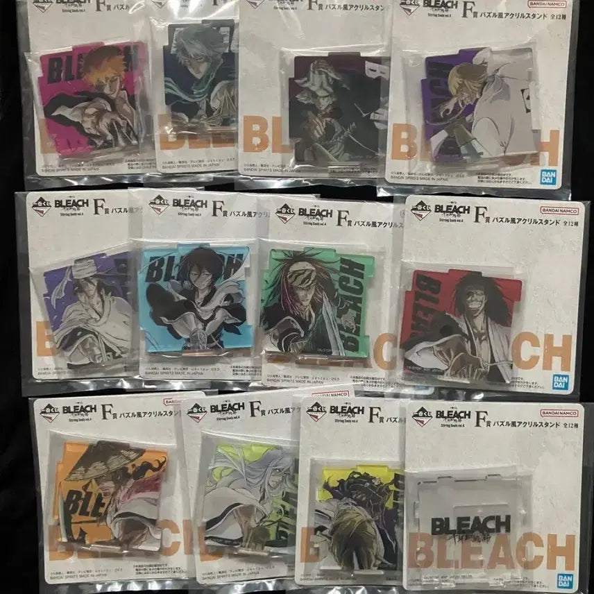 [BUNJANG] Bleach Ichiban Kuji Acrylic Stand Millennium Blood War Bundle Set / 전종일괄)블리치 제일복권 아크릴 스탠드 천년혈전