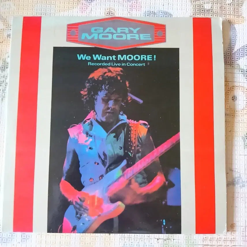 [BUNJANG] Gary Moore Live 2LP Vinyl Record / Lp중고 게리무어 GARY MOORE LIVE 2LP 음반 판매합니다.