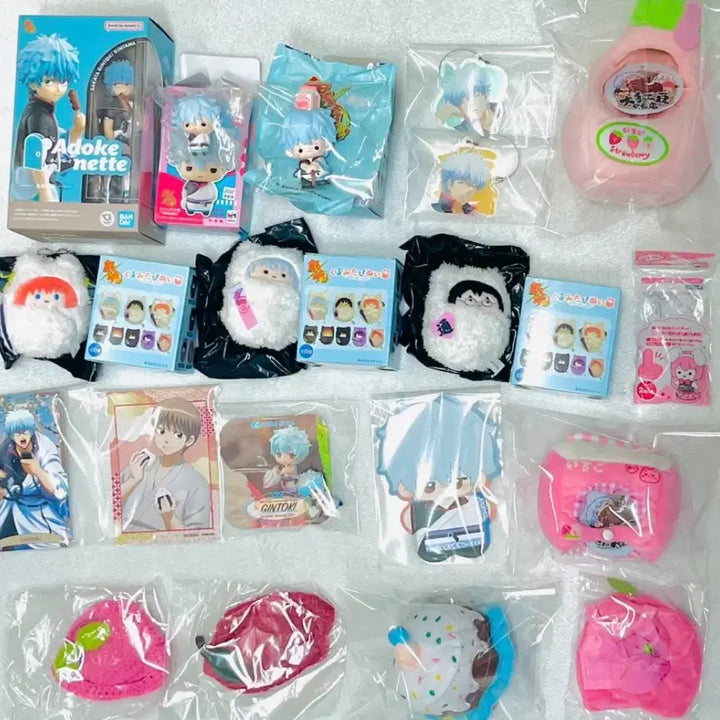 [BUNJANG] Gintama Gintoki Merchandise Bundle Set / 은혼 긴토키 굿즈 일괄양도)공굿+비공굿+특전+덤