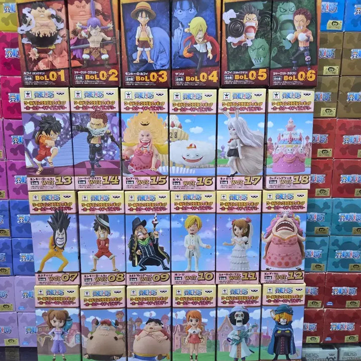 [BUNJANG] One Piece World Collectable Figure Whole Cake Island Full Set / [월콜 WCF] 원피스 월콜 홀케이크 아일랜드편 풀셋트