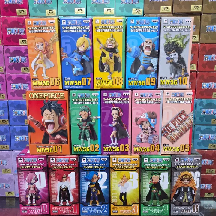[BUNJANG] One Piece World Collectable Figure (WCF) Germa 66 &amp; Straw Hat Pirates Set / [월콜 WCF] 원피스 월콜 제르마66+무기와라56 판매 ( 빈스모크 )