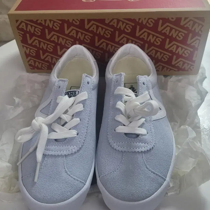 [BUNJANG] Vans Light Blue Sneakers / 반스 운동화 라이트 블루