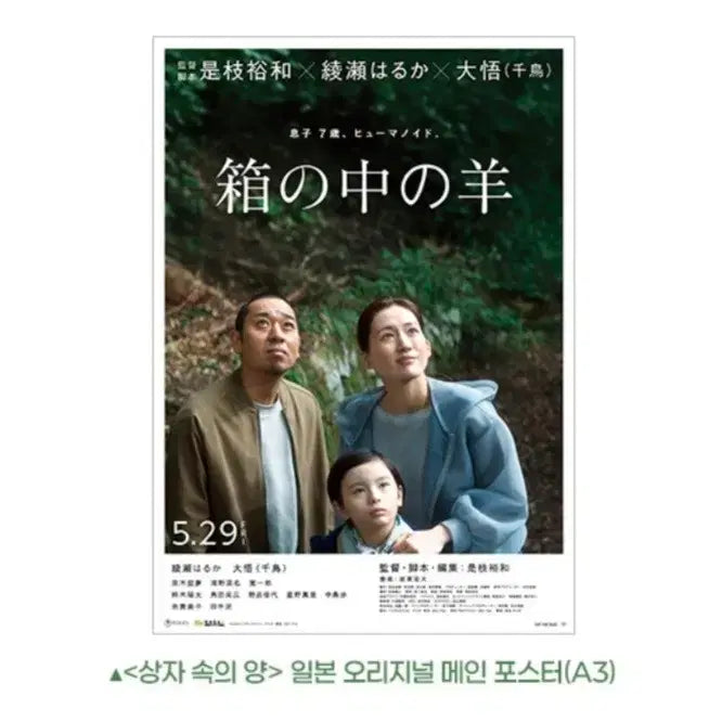[BUNJANG] YANG "Box Inside" Japan Original Poster (A3) / (A3 전용박스포장) 상자속의 양 일본 오리지널 포스터