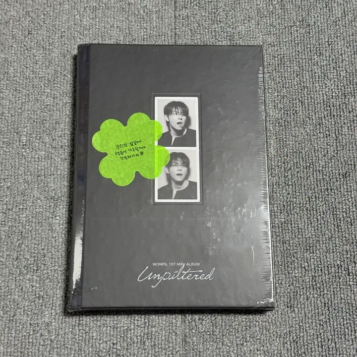 [BUNJANG] DAY6 Wonpil Unpiltered Photobook Album + Confetti Photocard / [미개봉] 원필 포토북 앨범 Unpiltered + 원필 컨페티