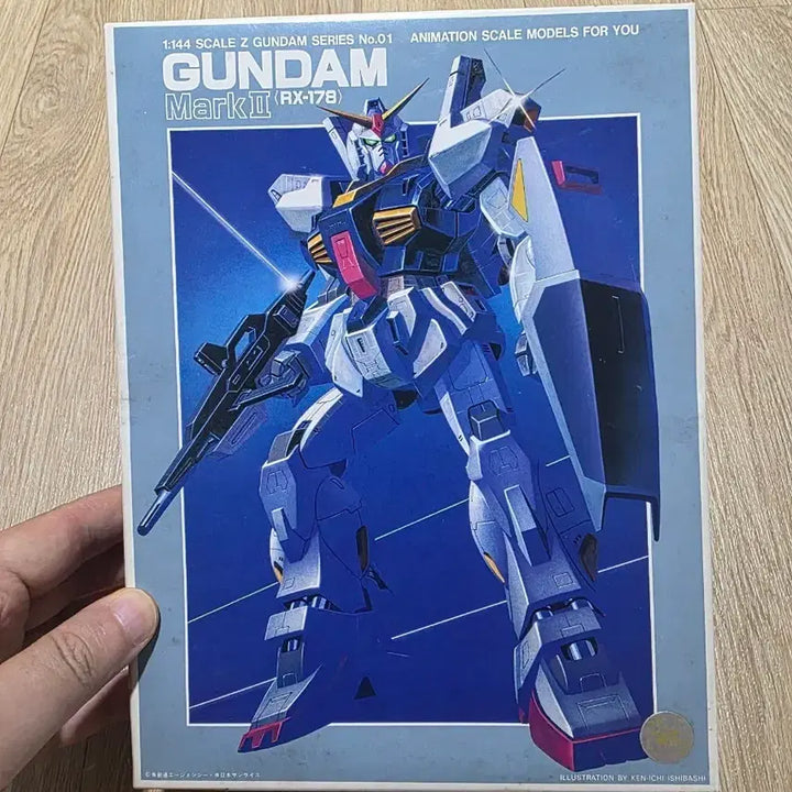 [BUNJANG] Bandai 1/144 Gundam Mk-II Z Gundam Series (Old Edition) Plastic Model Kit / 고전프라 반다이 1/144 건담 Mk-II Z건담 시리즈 (구판)