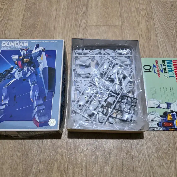 [BUNJANG] Bandai 1/144 Gundam Mk-II Z Gundam Series (Old Edition) Plastic Model Kit / 고전프라 반다이 1/144 건담 Mk-II Z건담 시리즈 (구판)