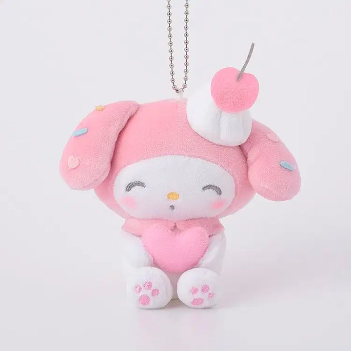 [BUNJANG] Sanrio My Melody Cherry Girly Pop Mascot Doll / 산리오 웃는 마멜 마이멜로디 체리 걸리팝 마스코트 인형 양도