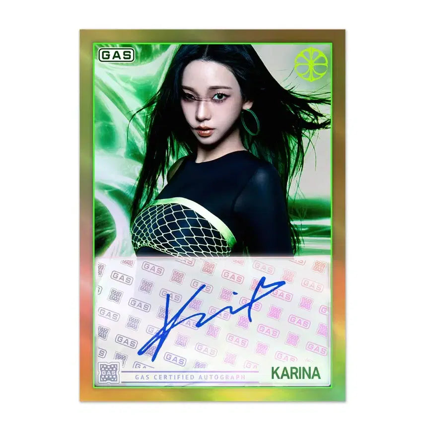 [SOLD OUT] aespa x gas complex 트레이딩 카드