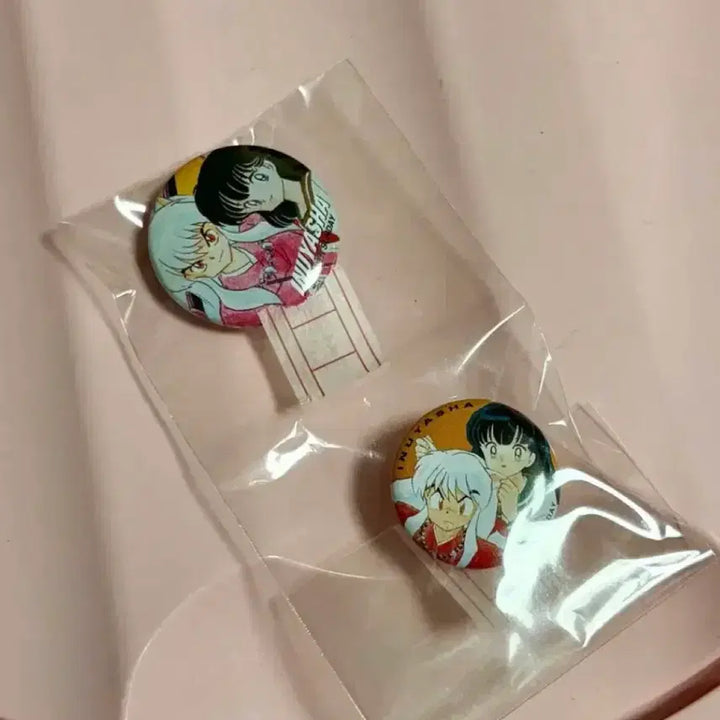 [BUNJANG] Inuyasha Kagome Higurashi Original Art Badge Bundle Set / 이누야샤 유가영 카고메 원화 뱃지 일괄