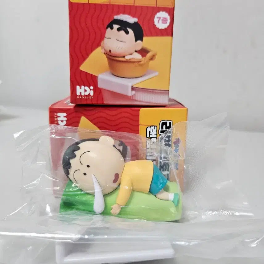 [BUNJANG] Crayon Shin-chan Ramen Stopper Figure Bundle Set / 라면스토퍼 4종 일괄판매