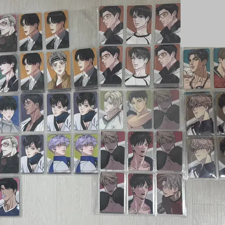 [BUNJANG] Team Rejin Collection Photocard Bundle Set (48 pcs) / 팀레진 컬렉션포토카드 컬포 48장 일괄 양도 징크스 주재경 김단 원가이하