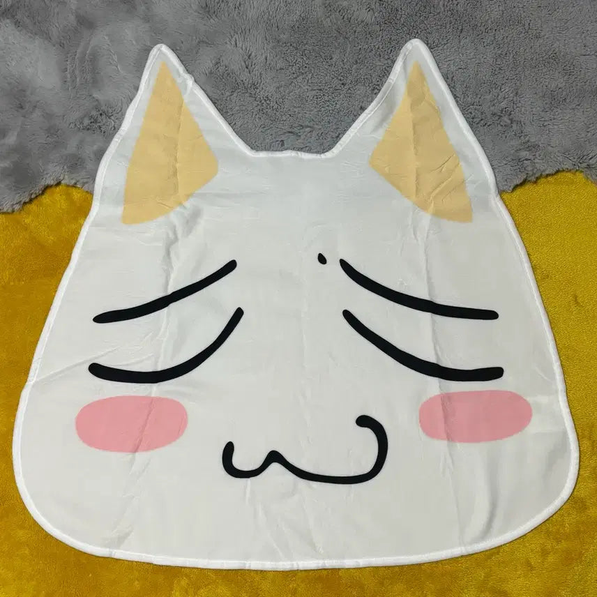 [BUNJANG] Dokodemo Issyo Toro Face Die-Cut Blanket Garuk Version / 도코데모잇쇼 토로 페이스 다이컷 담요 갸륵ver 고전 게임 굿즈 도코모