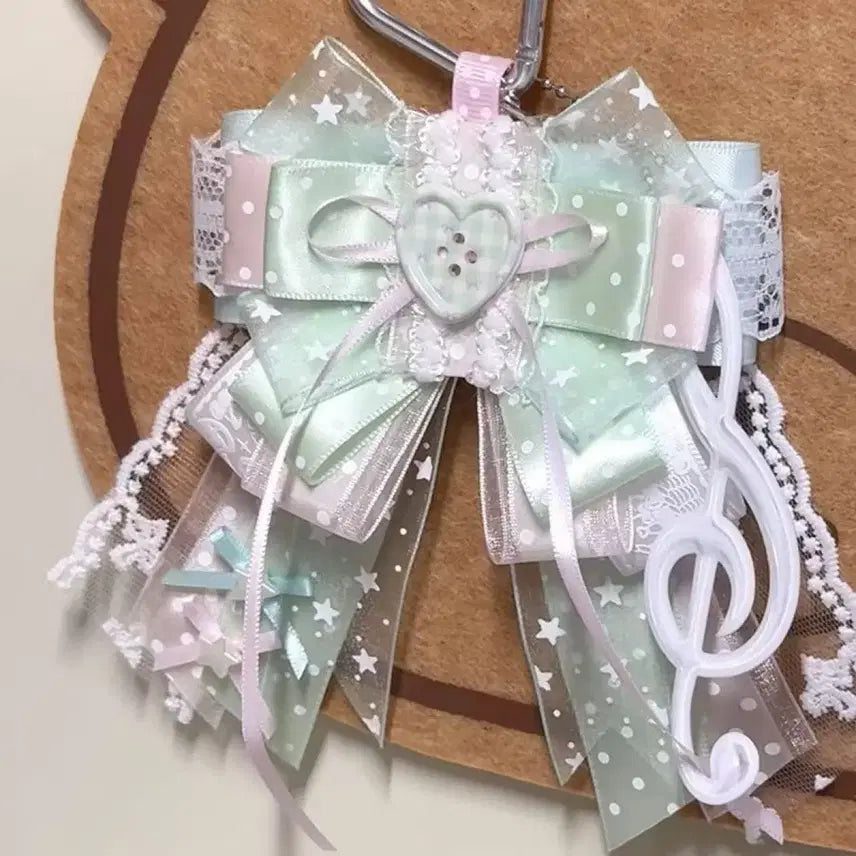 [BUNJANG] Handmade Lightstick Itabag Charm Decoration - Green / 응원봉 이타백 참장식 그린