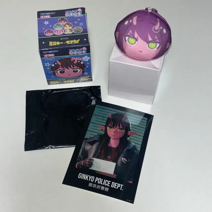 [BUNJANG] Milky Subway Akane Manju Mascot Bromide Postcard Set / 은하특급 밀키 서브웨이 아카네 만쥬 마스코트 브로마이드 엽서 세트 밀섭