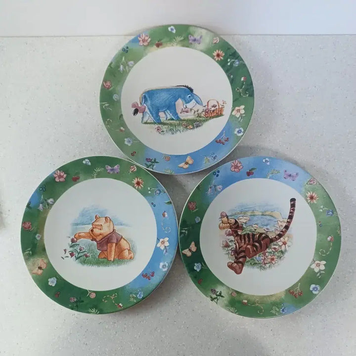[BUNJANG] Disney Winnie the Pooh Plate Set (3 Types) / 곰돌이 푸 접시 세트
