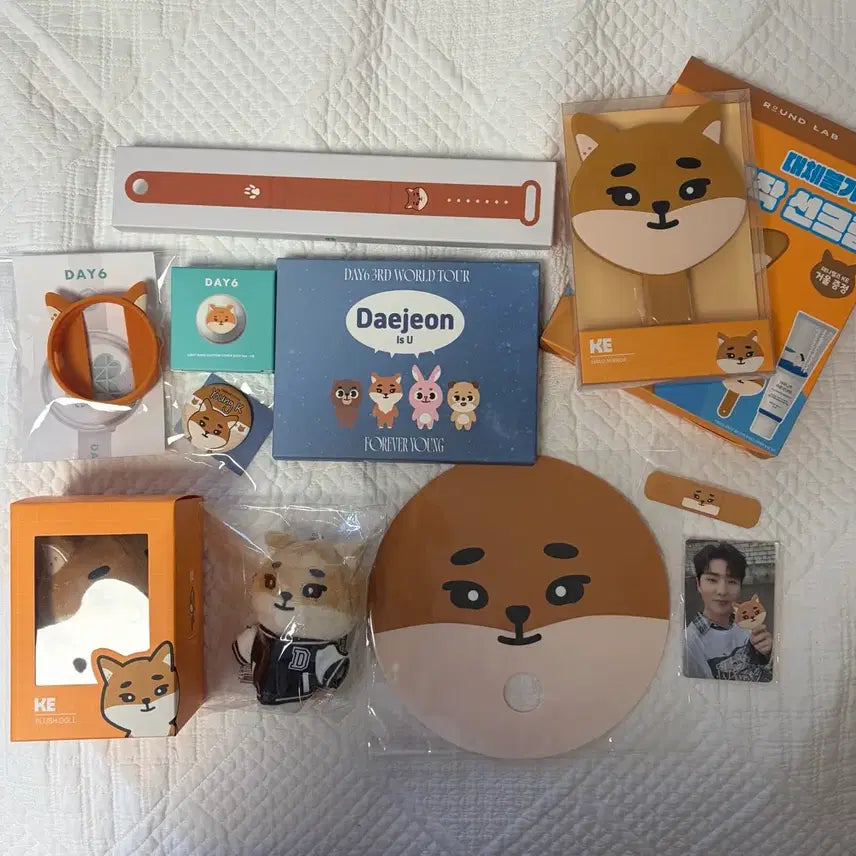 [BUNJANG] DAY6 Young K Denimals Madewatch Custom Bundle Set / 데이식스 영케이 케 백참 데니멀즈 마데워치 커스텀 일괄