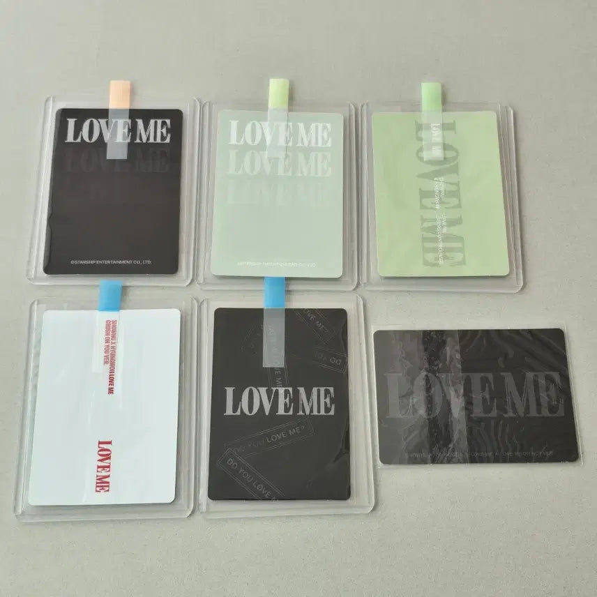 [BUNJANG] MONSTA X Hyungwon Lucky Draw Photocard &amp; ID Card Bundle Set / 몬스타엑스 형원 스스퀘 특전 포카 / 아이디카드 일괄