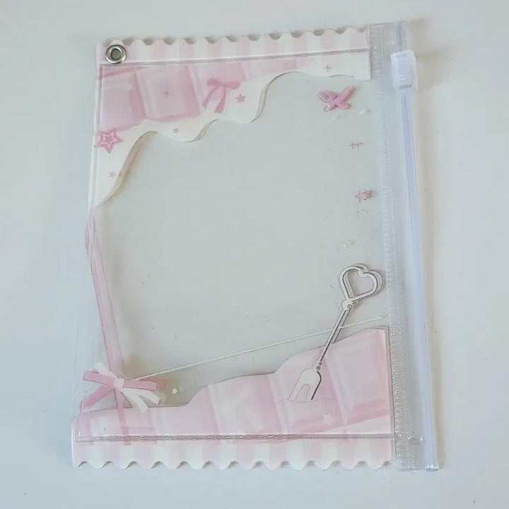 [BUNJANG] Photocard Pouch Pink Chocolate / 포토카드 포카 파우치 분홍 핑크 초콜릿 초콜렛