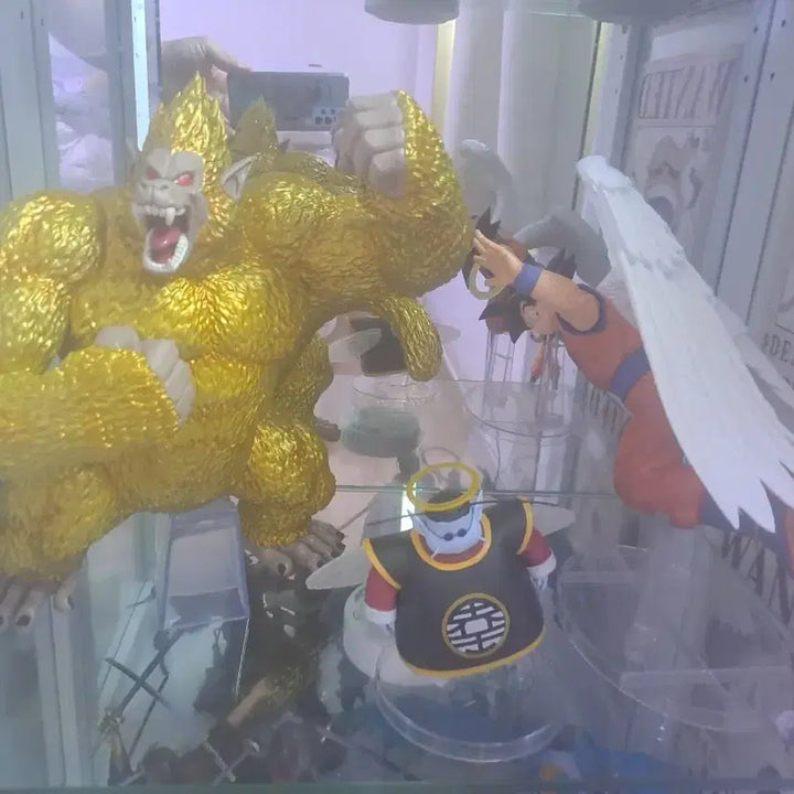 [BUNJANG] Dragon Ball Last One Son Goku Kaioken &amp; Golden Great Ape 2 Figure Set / 단순개봉 택포 드래곤볼 라스트원 손오공 라스트원 황금오자루 2종세트 급처