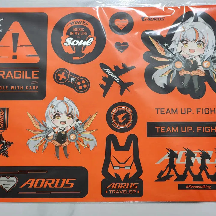 [BUNJANG] Aorus Ari Sticker / [판매] 어로스 아리 스티커 (Aorus ari)
