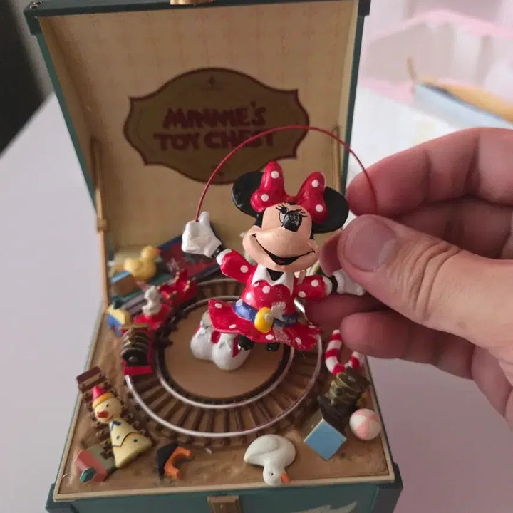 [BUNJANG] Disney Mini Mouse Music Box / 미니마우스 오르골 디즈니 기차