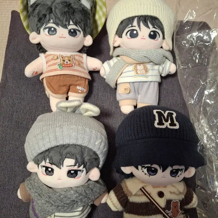 [BUNJANG] Garbage Time Custom Plush Dolls Bundle Set (5 pcs) / 가비지타임 속성 솜인형 일괄판매 총 5개 상태 최상 착용의상도 드려요