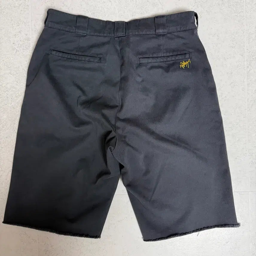 [BUNJANG] Wackoz Double Knee Shorts Navy / 뤡코즈 디컷 더블니 쇼츠 네이비 1