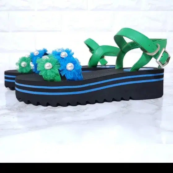 [BUNJANG] SUECOMMA BONNIE Frill Sandals / 슈콤마보니 프릴 샌달