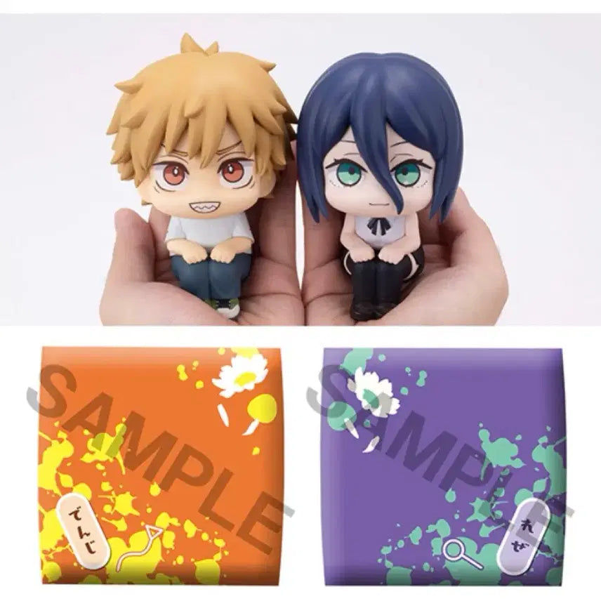 [BUNJANG] Chainsaw Man Denji &amp; Reze Look Up Set (POB Included) / 미개봉,특전포함) 체인소맨 덴지+레제 룩업 세트