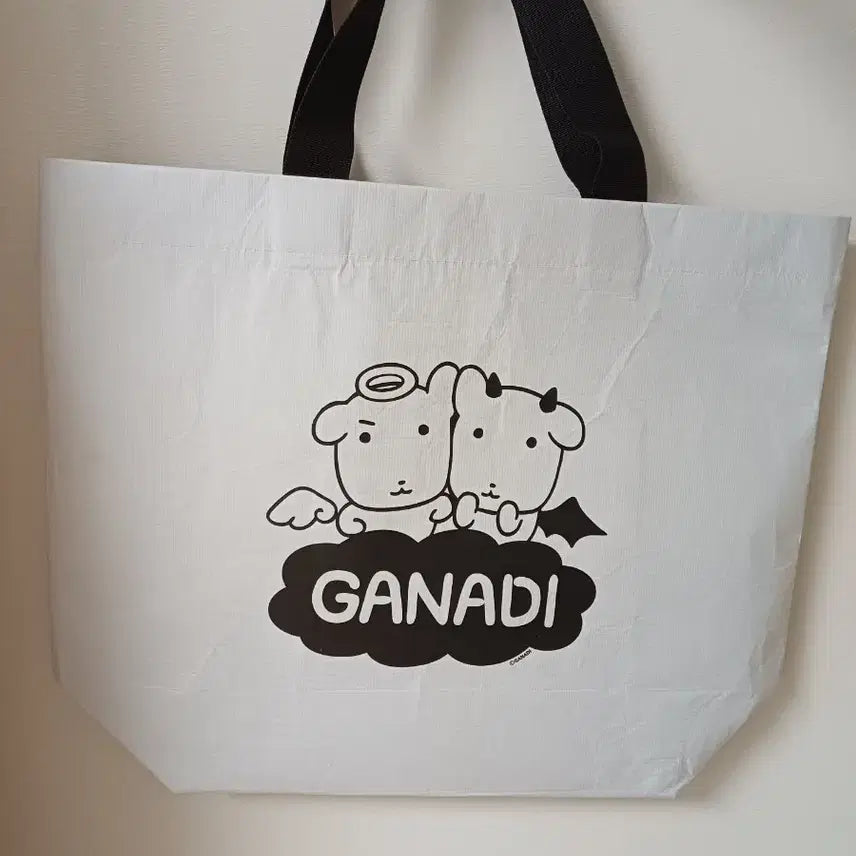 [BUNJANG] Ganadi Pop-up Reusable Tarpaulin Bag / 가나디 팝업 리유저블 백 가방 타포린 백 굿즈
