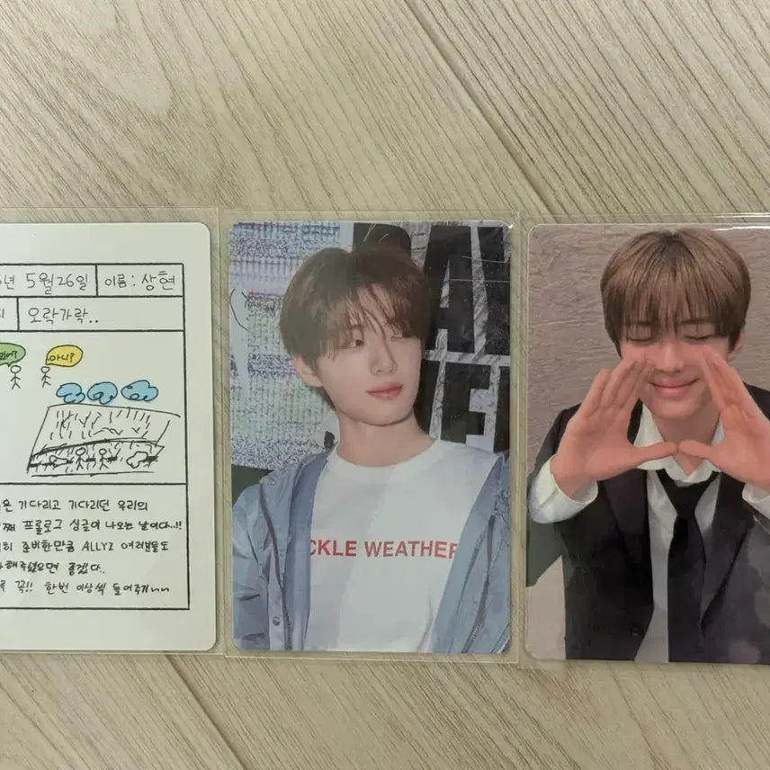 [BUNJANG] Alphadriveone Alphadrive1 Sanghyun Bundle Set Photocard / 알파드라이브원 알디원 트레카 상현 일괄