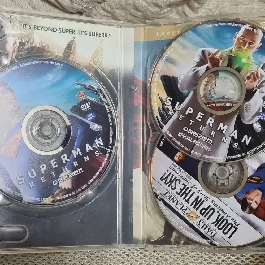 [BUNJANG] Superman Returns 3-Disc Limited Edition DVD / 슈퍼맨 리턴즈 3디스크 한정판 DVD