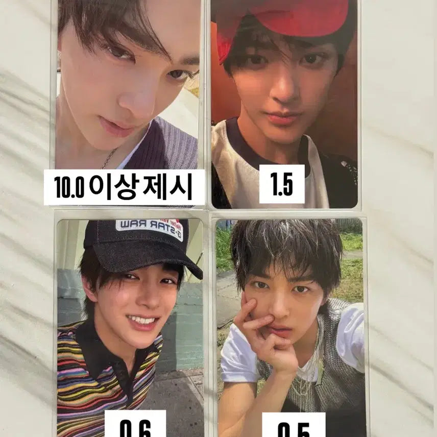 [BUNJANG] ONEUS Gunhoo Photocard / 코르티스 건호 안건호 포카 양도 판매 처분