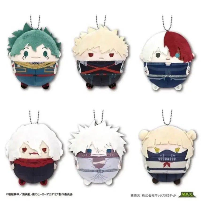 [BUNJANG] My Hero Academia FuwaKororin Set 7 / (택포 9) 나의 히어로 아카데미아 후와코로링 7탄 일괄 판매