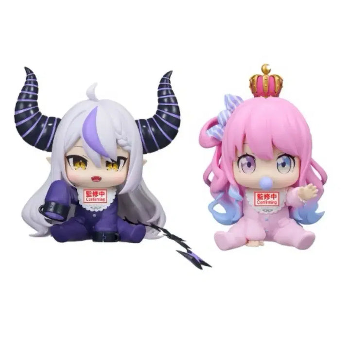 [BUNJANG] Hololive Hololive Baby Laplace Darkness &amp; Himemori Luna Figure Bundle (Sealed) / 홀로라이브 홀로베이비 라플라스 다크니스 / 히메모리 루나 피규어 일괄