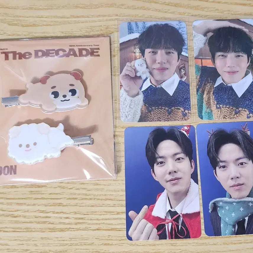 [BUNJANG] Day6 Dowoon Bundle Set Hairpin Photocard / 일괄) 데이식스 헤어핀 포카 도운