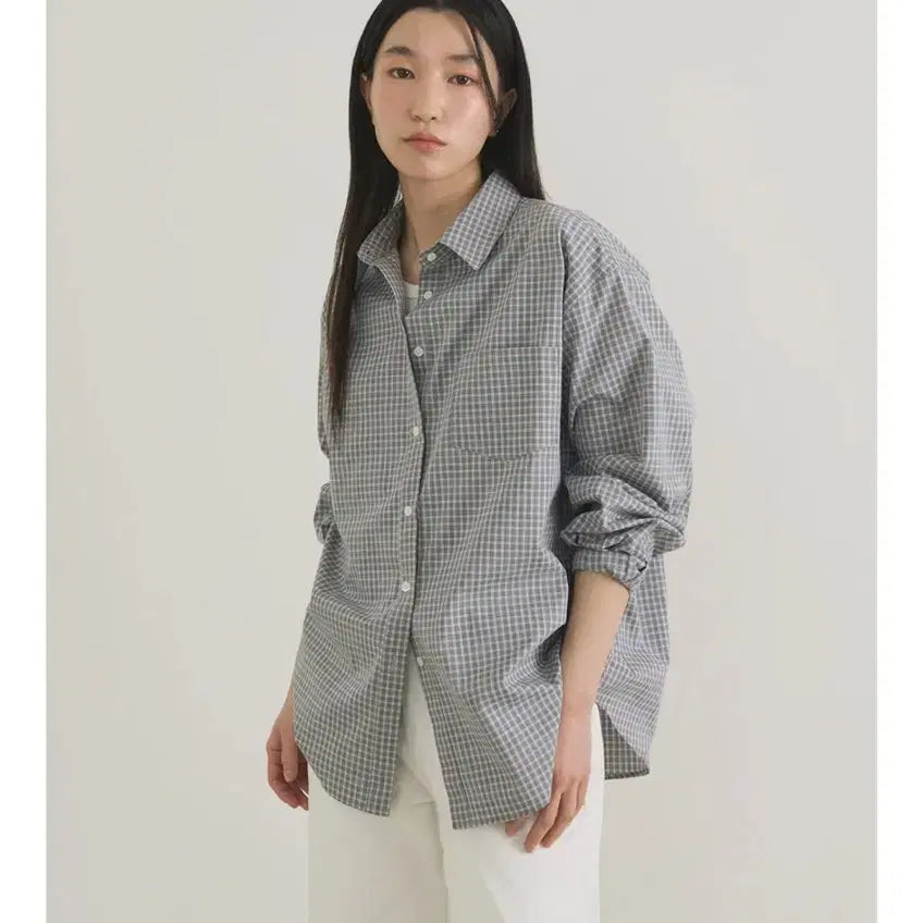 [BUNJANG] LINGSEOUL Classic Check Shirt / 링서울 LINGSEOUL 클래식 체크 셔츠
