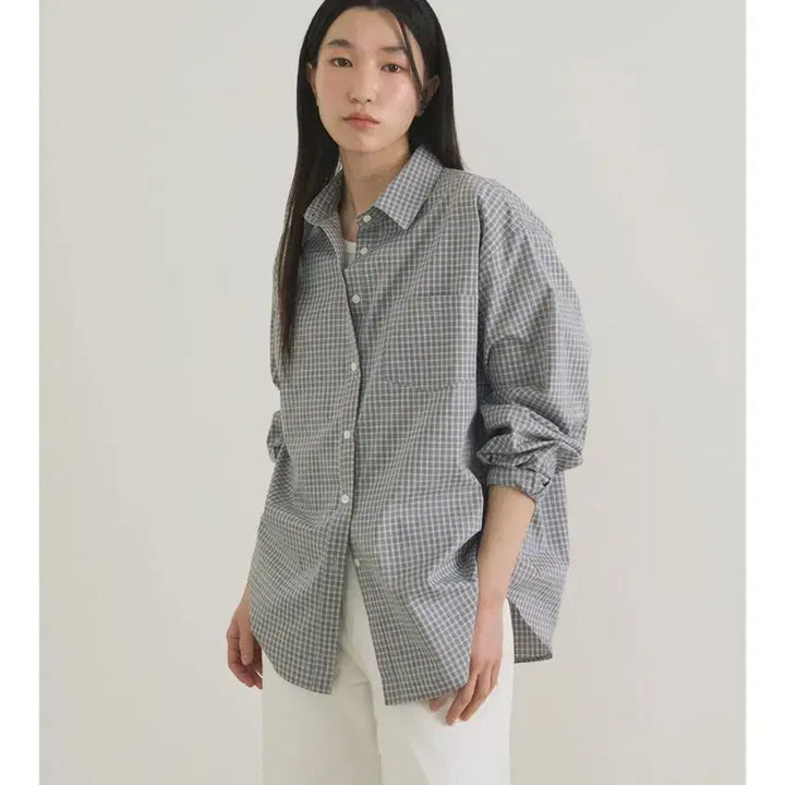 [BUNJANG] LINGSEOUL Classic Check Shirt / 링서울 LINGSEOUL 클래식 체크 셔츠