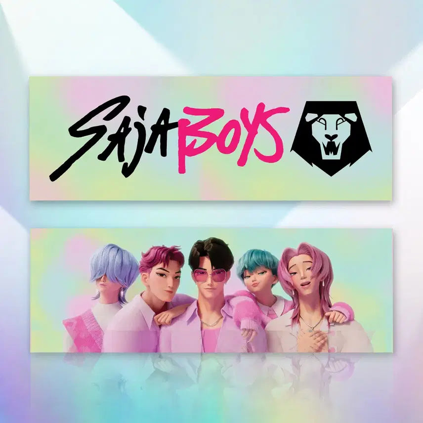 [BUNJANG] Saja Boys Demon Hunters Fandom War Screening Event Slogan / 케이팝 데몬 헌터스 슬로건 (사자보이즈)