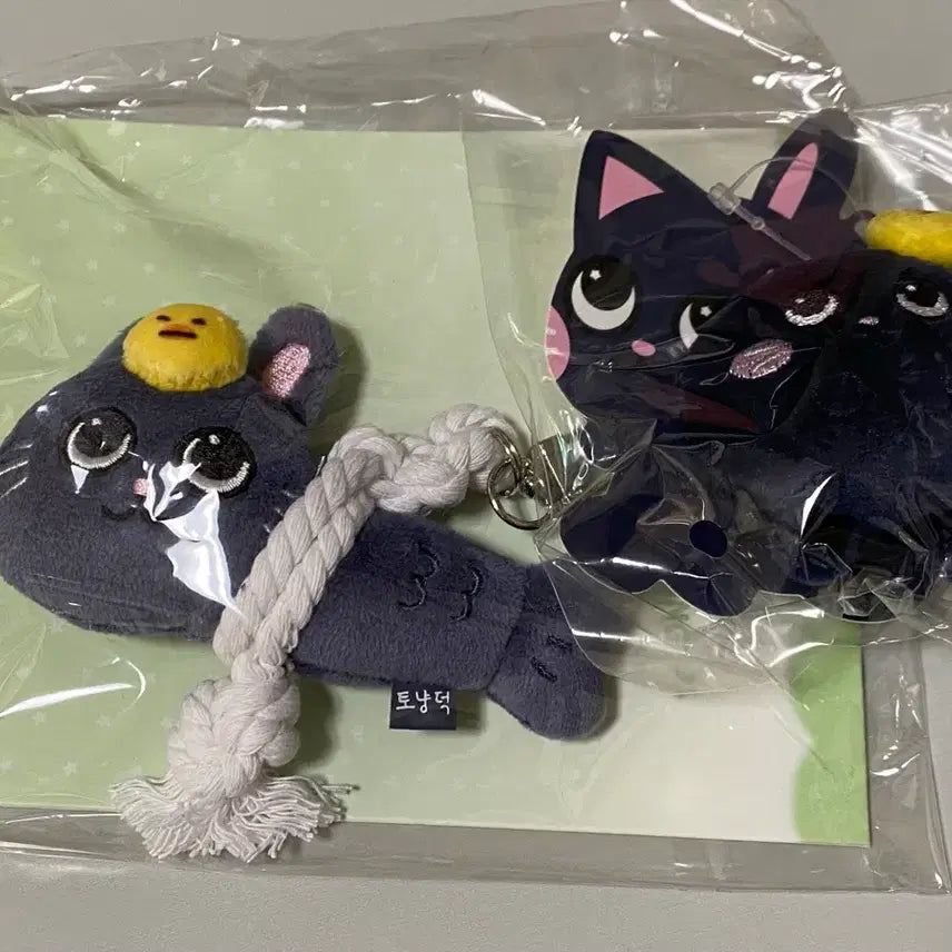 [BUNJANG] RIIZE Wonbin Mini Cat Ear Charm Bundle Set (Sealed) / 라이즈 원빈 미니 토냥덕 액막이 토냥덕