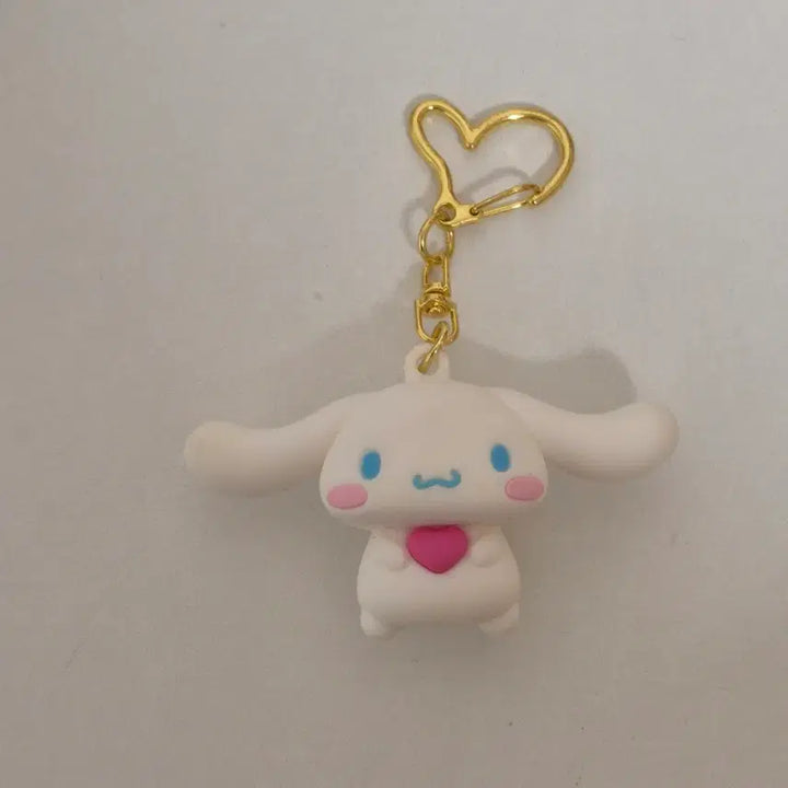 [BUNJANG] Sanrio Cinnamoroll Random Lovely Heart Dessert Keychain Gacha / 산리오 시나모롤 랜덤 러블리 하트 디저트 키링 가챠