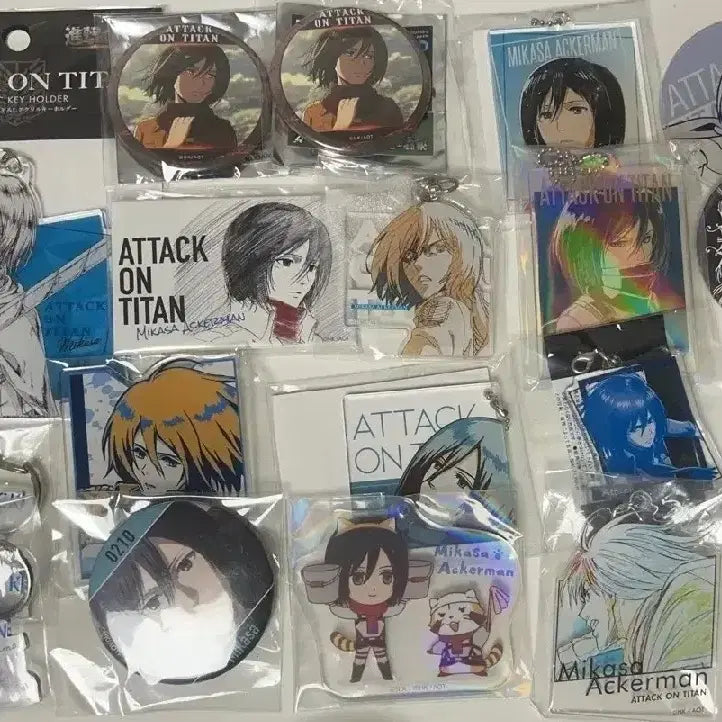 [BUNJANG] Attack on Titan Mikasa Ackerman Bundle Set / 진격의거인 미카사 일괄판매
