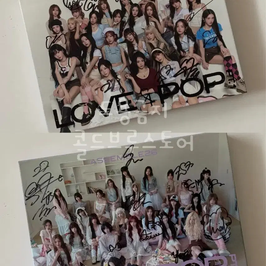 [SOLD OUT] 트리플에스 tripleS 완전체 어셈블26 비매 친필싸인 일괄 판매