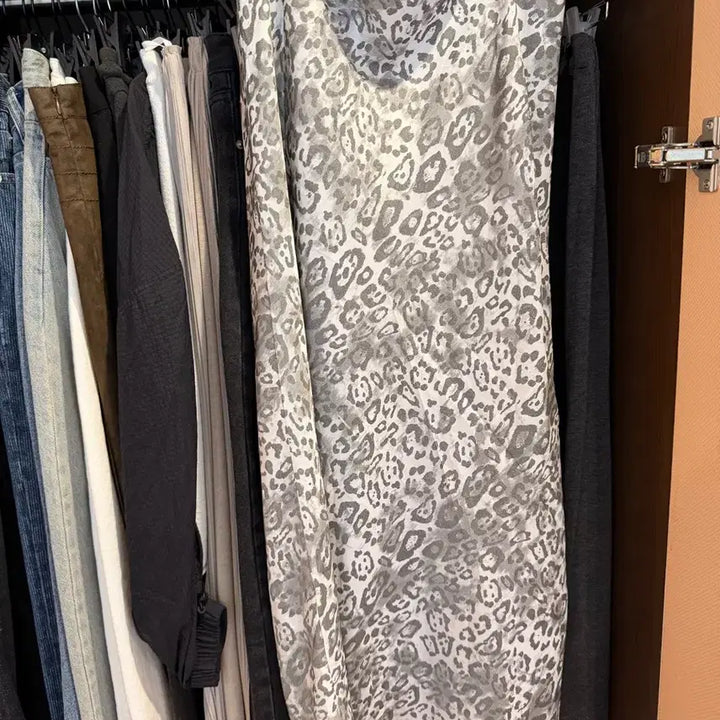 [BUNJANG] Myrim Leopard Skirt / 마이림 레오파드 스커트