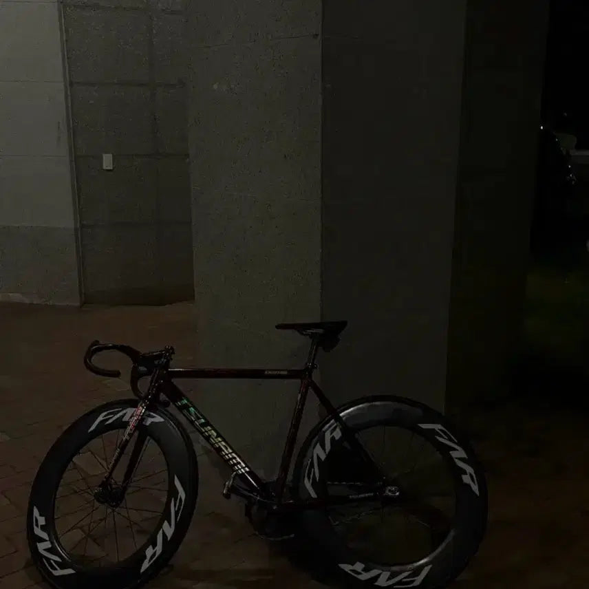 [BUNJANG] Tsunami 100 Frame (Flame Red) Bicycle Components Bundle / 쓰나미 100 급처