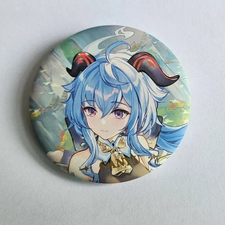 [BUNJANG] Genshin Impact Ganyu Can Badge / 원신 감우 캔뱃지