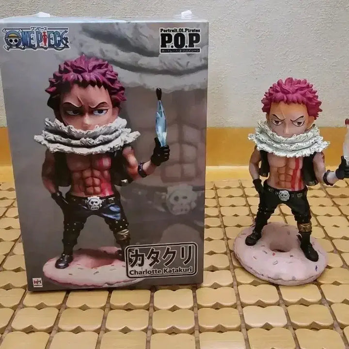 [BUNJANG] One Piece Big Mom Pirates Fruit &amp; Katakuri Diorama Figure Set / 원피스 빅맘해적단 열매  4종 pop카타쿠리 1종 피규어 디오라마 세트
