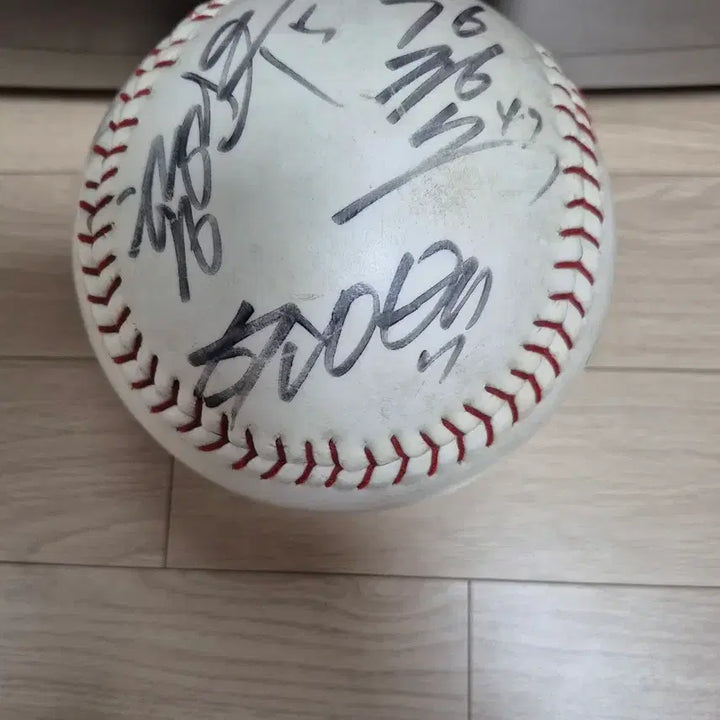 [BUNJANG] Haitai Tigers Large Signed Baseball / 해태타이거즈 대형구 싸인볼, 출범기아타이거즈 프로야구단